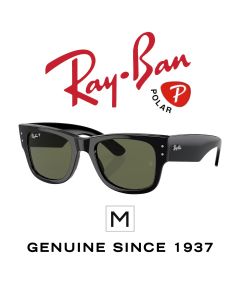 Gafas de Sol Originales > Ray-Ban 0840S · Mega Wayfarer 901/58 Polar