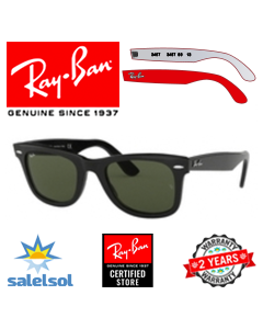 2x Patillas Recambio Originales > Ray-Ban 2140 Wayfarer