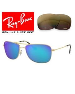 2x Lentes Recambio Originales > Ray-Ban 3543