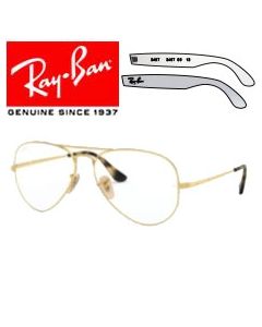 2x Patillas Recambio Originales Ray-Ban Vista 6489