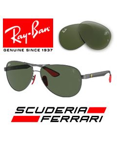 2x Lentes Recambio Originales > Ray-Ban 8331-M · Ferrari