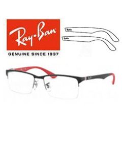 2x Patillas Recambio Originales Ray-Ban Vista 8411